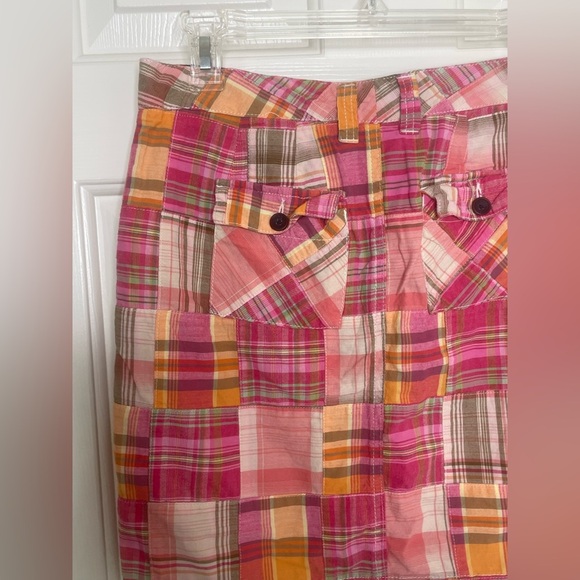 Vintage Y2K Tommy Hilfer multi color patchwork skirt | 0 - Picture 4 of 9